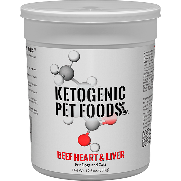 Ketogenic Pet Foods Beef Heart & Liver Freeze-Dried Food