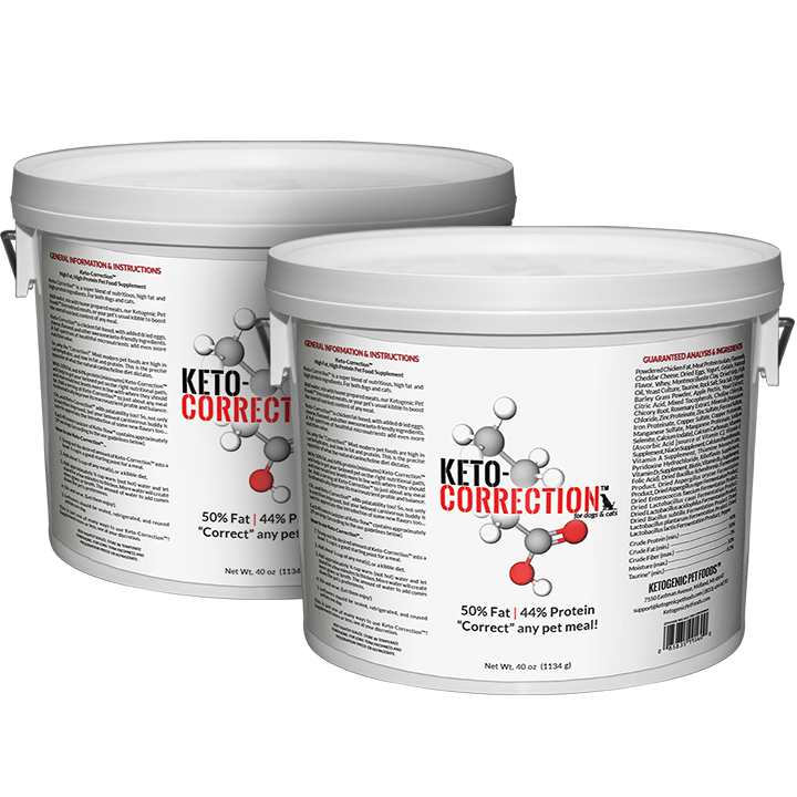 Keto-Correction™ High Fat, High Protein Pet Food Supplement